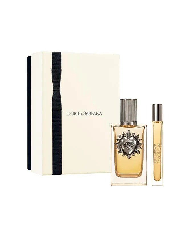 SET DOLCE & GABANNA DEVOTION MEN ( 2 PC ) 3.4 OZ EDP SP / 0.34