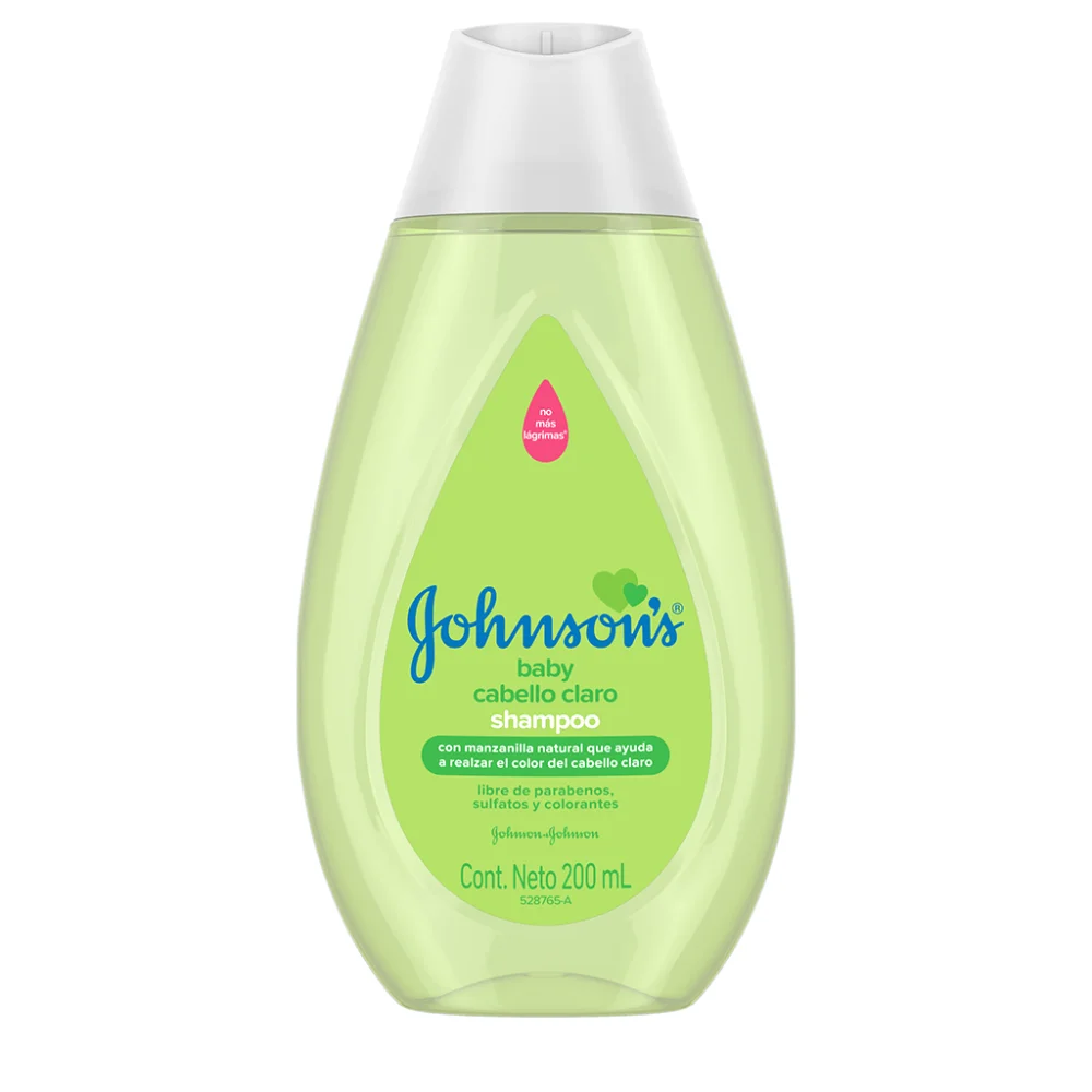 Shampoo Johnsons verde cabello claro