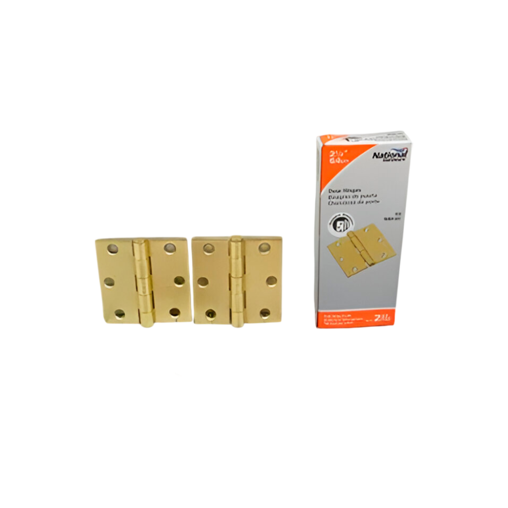 Bisagra national 3.5"x3.5" con tornillos n142-794  Codigo: 115852