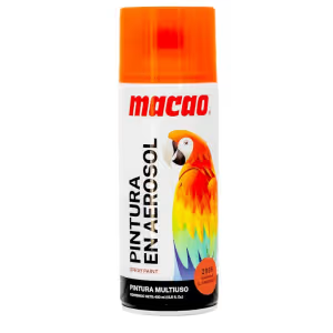 PINTURA SPRAY MACAO NARANJA FLUORESCENTE  2006 Envíos en dos días  Envios Icon Pago seguro con PixelPay  macao Logotype PINTURA SPRAY MACAO NARANJA FLUORESCENTE 2006 Código: #067657
