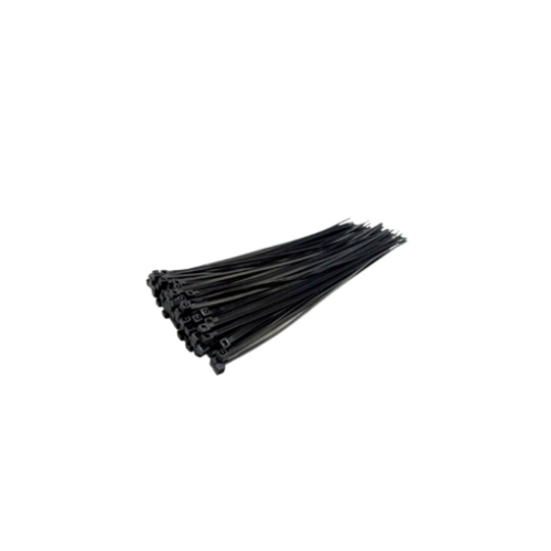 Abrazadera plastica ajustable 8" 50pc vikingo negro  Codigo: 60251