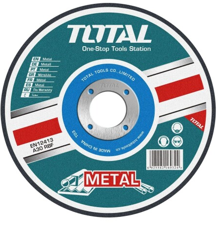 Disco Para Corte De Metal 7X7/8" Ss Total Ac2161801  Codigo: 134112