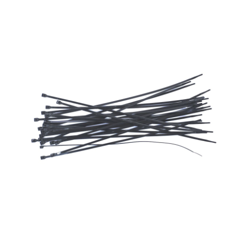 Abrazadera plastica aj 14" 25pc vikingo negra  Codigo: 60254