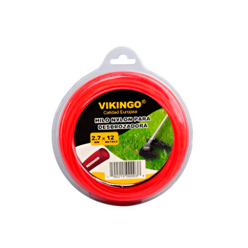 Hilo cortadora orilla 2.7mmx12m redondo rtl2.7  Codigo: 96354