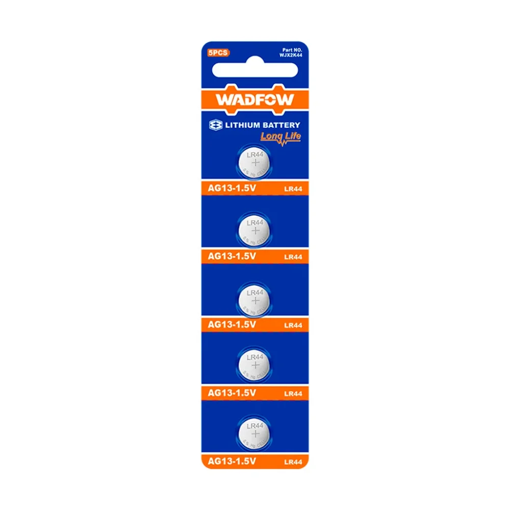 Bateria Alkalina 1.5V 5Pc Lr44 Wadf 2K44  Codigo: 128796