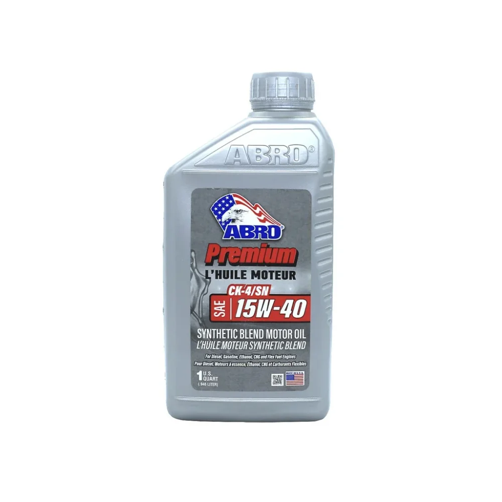 Aceite de motor 15w/40 1-qt ck4 sintetico abro  Codigo: 104774