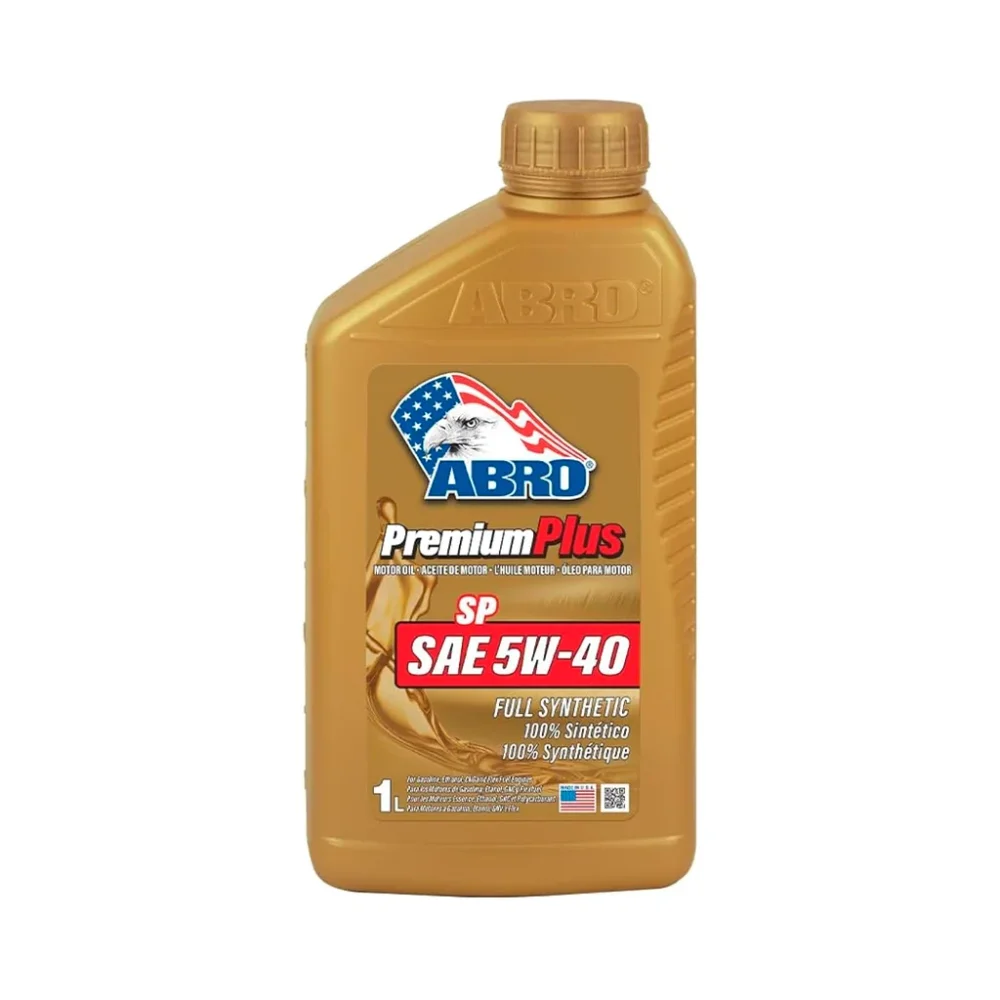 Aceite motor 5w/40 1-lt p full sintetico abro mof  Codigo: 104764
