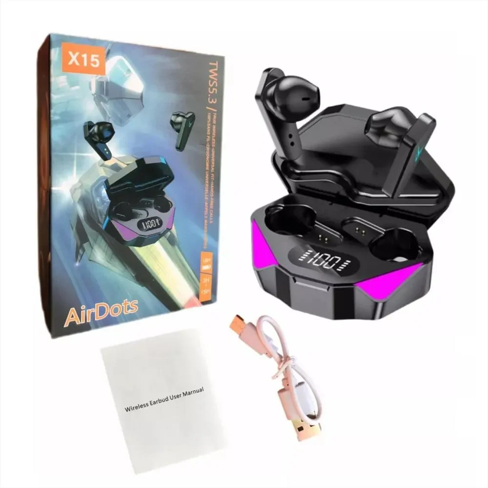 BLUETOOTH GAMER  AIRDOTS X15 TWS5.3