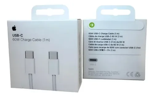 CABLE IPHONE ORIGINAL C A C 60W