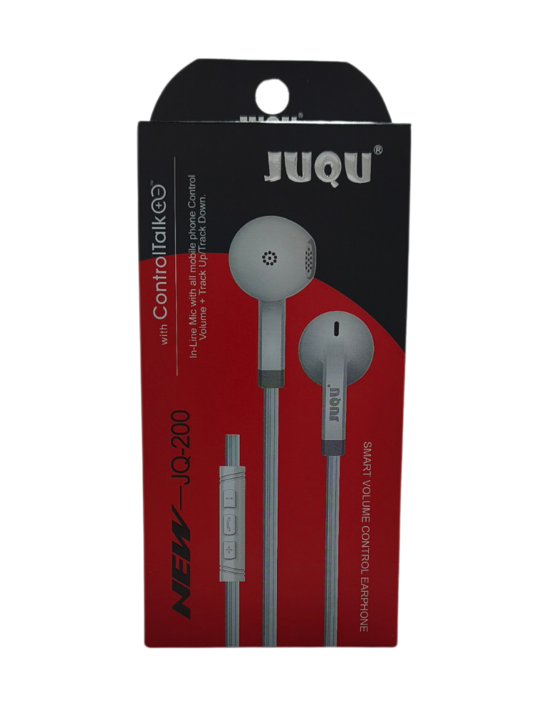 MANOS LIBRES JUQU JQ-200 BALNCO Y NEGRO