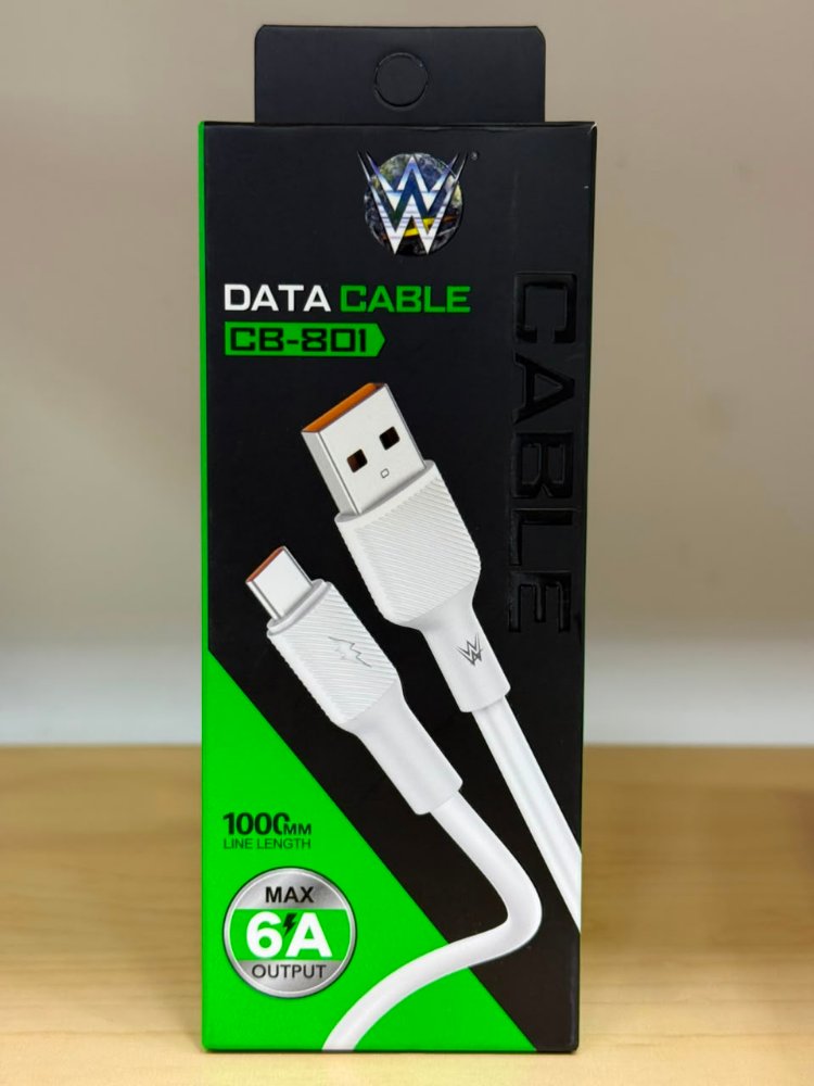 CABLE ASPOR USB C 6A CB 801