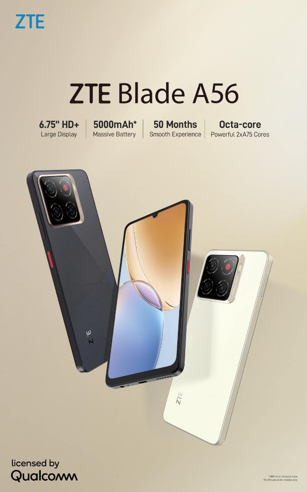 ZTE BLADE A56  NEGRO