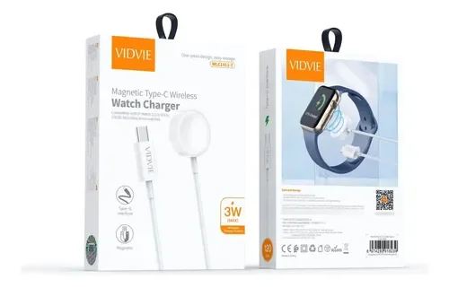 CARGADOR RELOJ VIDVIE WATCH MAGNETIC TIPO C  3W C1411-T