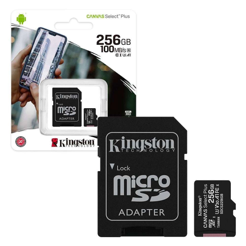 MEMORIA MICROSD KINGSTON 256GB