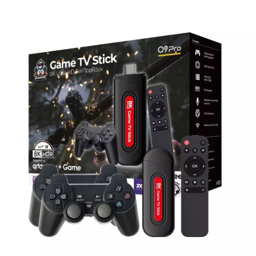 TV STICK CON JUEGO EMULADOR Q9PRO