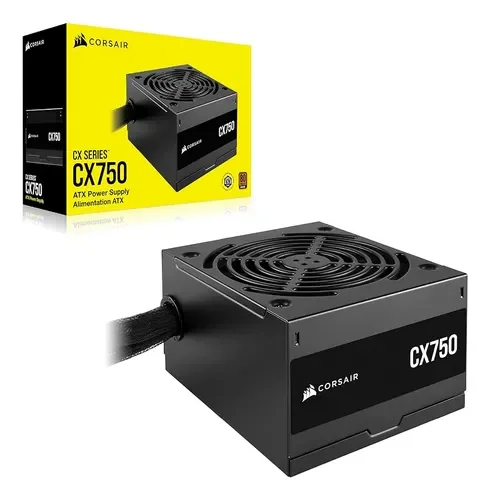 FUENTE DE PODER CORSAIR 750W BRONCE CX750