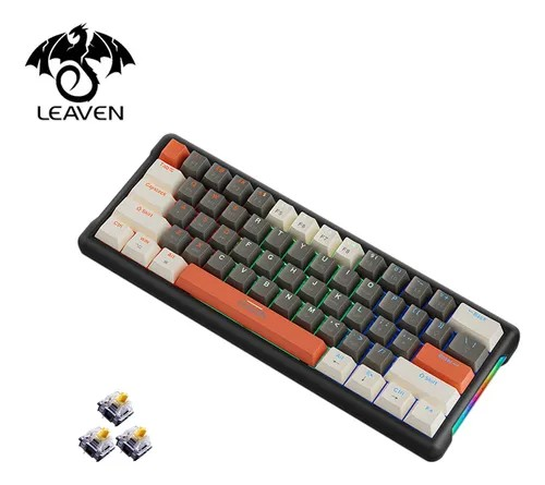 TECLADO GAMER MECANICO LEAVEN K610