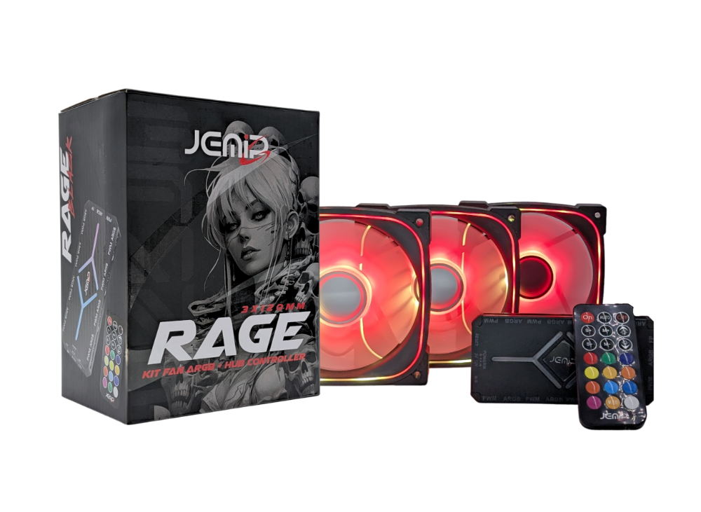 KIT FAN RAGE KIT 3 EN 1 ARGB CONTROL