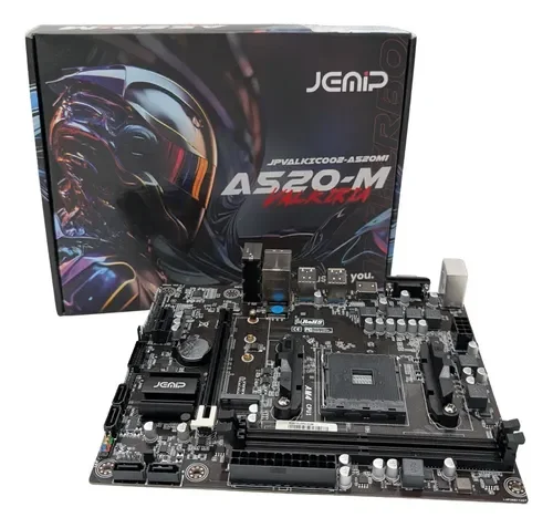 TARJETA MADRE JEMIP VALKIRIA A520 MATX AM4