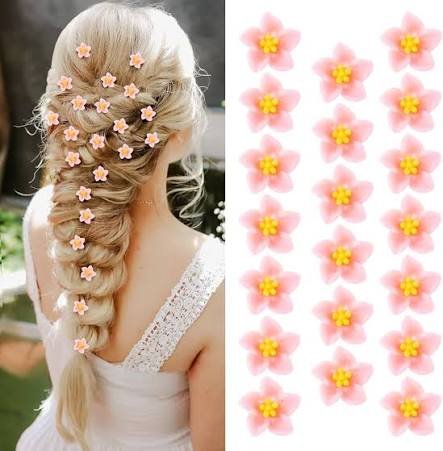flores para el cabello