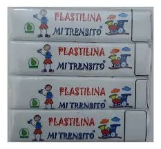 Barra Plastilina Blanca Trensito