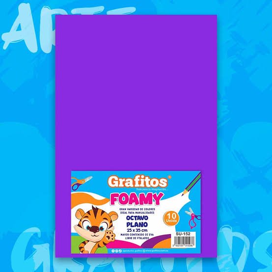 Foamy 1/8 - Morado