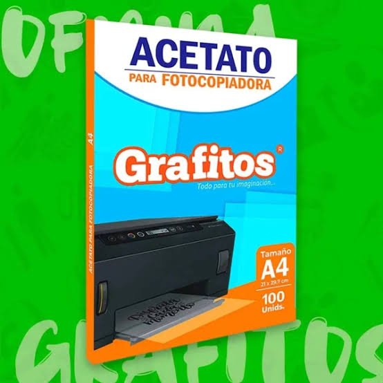 Acetato de Impresion - Oficio