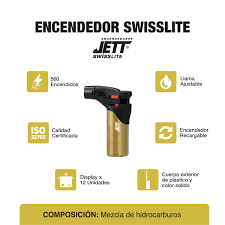 Encendedor Swisslite Jett Solido