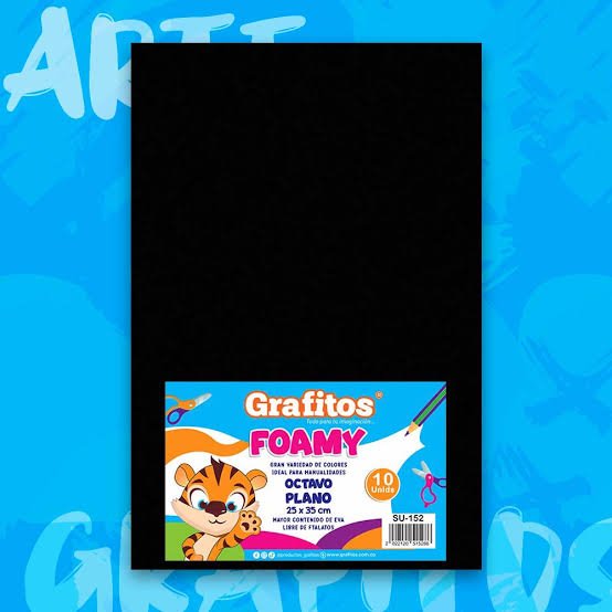 Foamy 1/8 - Negro