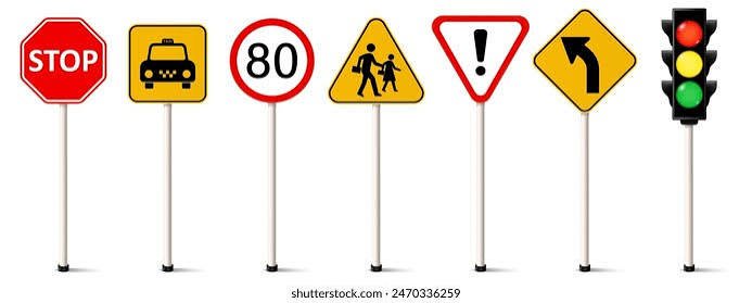 Señales de transito para maqueta