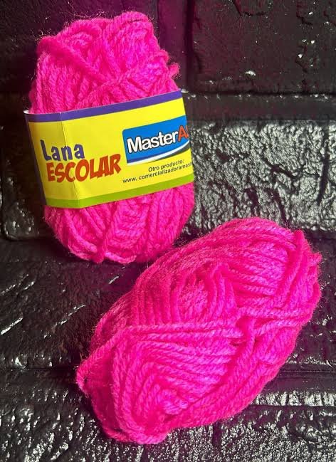 Lana escolar - Rosadas