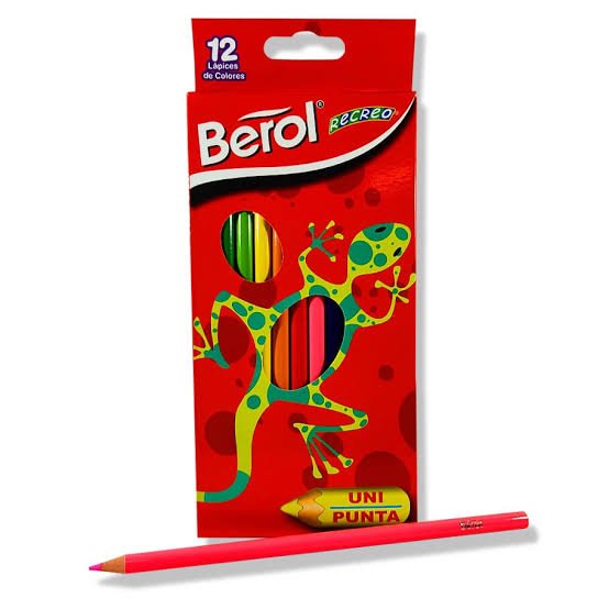Colores Berol Recreo Uni Punta x12
