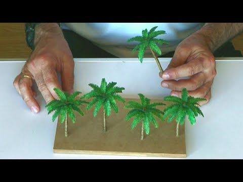 Palmeras para maquetas