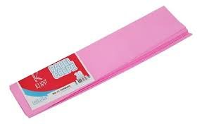 Papel Crepe Pliego Rosado Oscuro