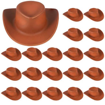 Sombrero de vaquero plastico