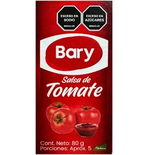 Salsa de Tomate Bary 80g