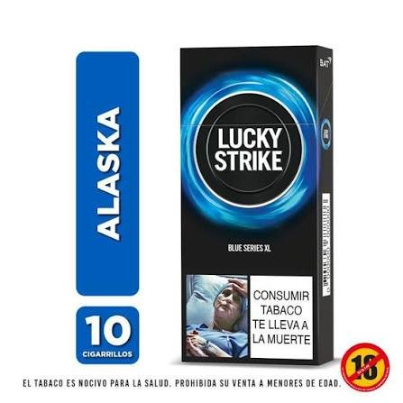 Cigarrillo Lucky Strike Alaska
