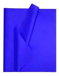 Papel Seda Azul Rey