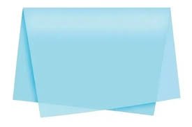 Papel Seda Azul Claro