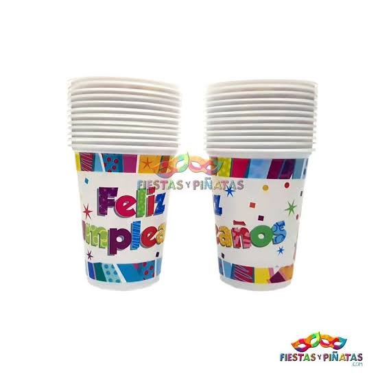 Vaso desechable para ponque