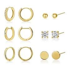 Juego de aretes