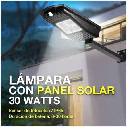 Solar lampara