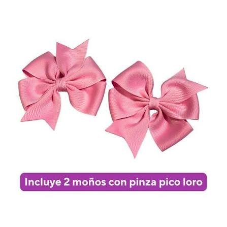 Par de moño coquette con pico loro