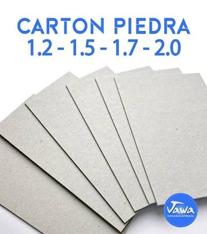 Carton Piedra Pliego