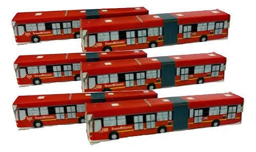 trasmilenios para maqueta