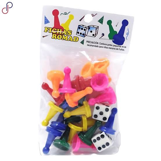 Fichas de parques con dados
