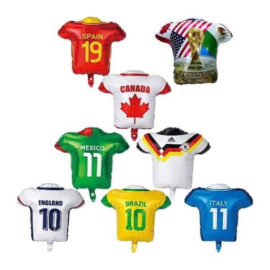Globo Metalizado Camiseta