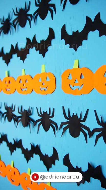 Guirnalda de halloween armable