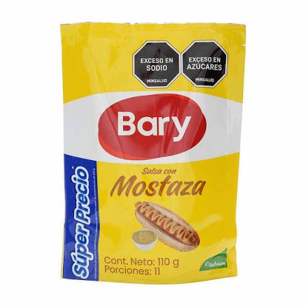 Salsa Mostaza Bary 110g