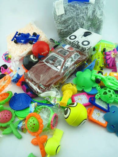 Relleno de piñata - Plastico